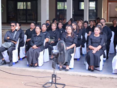 ร่วมพิธีบำเพ็ญกุศล สตมวาร 100 วัน