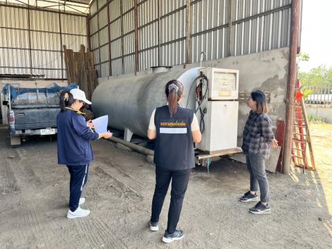 ออกตรวจสอบ กิจการที่เป็นอันตรายต่อสุขภาพ (สะสมน้ำมัน) ประจำปี2569