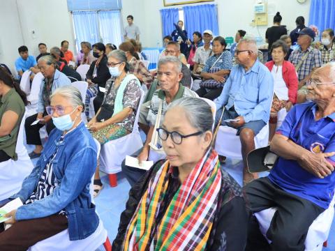 โครงการอบรมให้ความรู้ ตรวจวัด คัดกรองโรคทางตาและแก้ไขความผิดปกติด้านการมองเห็น ของประชาชนตำบลถาวร" ประจำปีงบประมาณ 2569