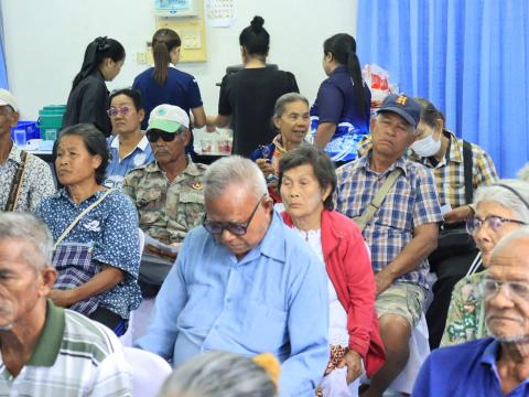 โครงการอบรมให้ความรู้ ตรวจวัด คัดกรองโรคทางตาและแก้ไขความผิดปกติด้านการมองเห็น ของประชาชนตำบลถาวร" ประจำปีงบประมาณ 2569