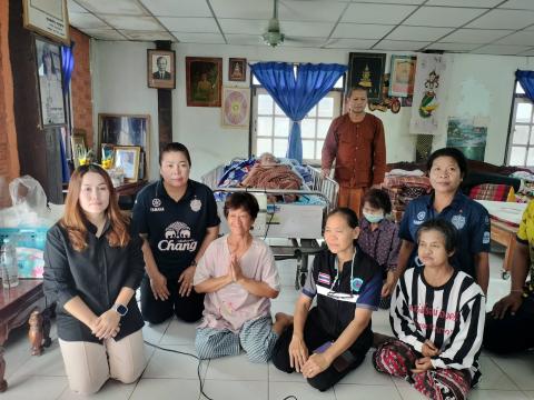 ส่งมอบเตียงให้กับผู้ป่วยติดเตียง