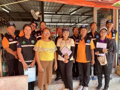 ออกสำรวจตรวจกิจการร้านค้า และใบอนุญาติกิจการ