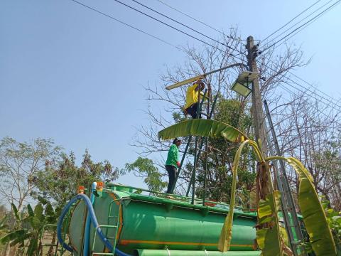 ซ่อมแซมไฟฟ้าส่องสว่าง