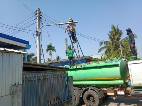 ซ่อมแซมไฟฟ้าส่องสว่าง