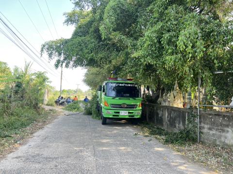 จัดกิจกรรมจิตอาสาพัฒนาหมู่บ้าน