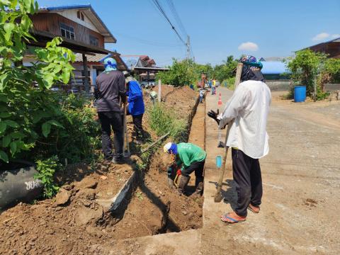 ซ่อมท่อประปาหมู่ที่ 2