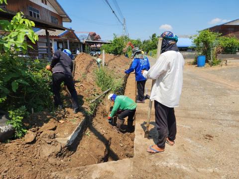 ซ่อมท่อประปาหมู่ที่ 2