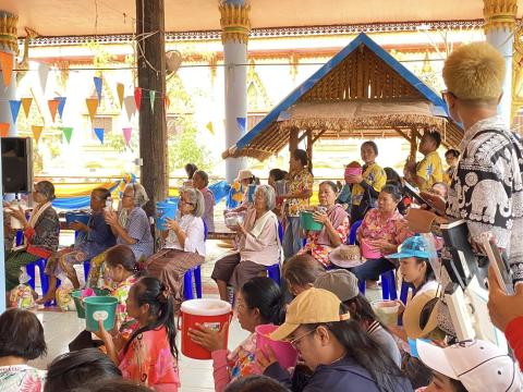โครงการประเพณีส่งเสริมเทศกาลวันสงกรานต์และรดน้ำดำหัวผู้สูงอายุ ประจำปี 2569