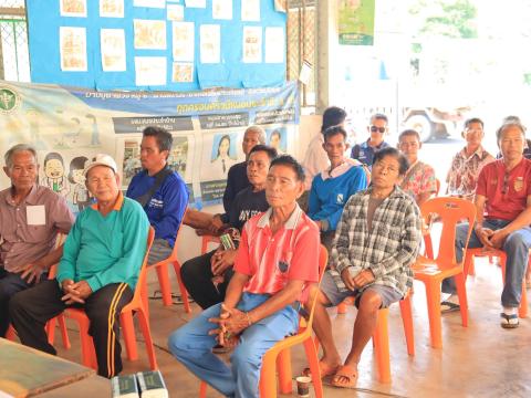 การจัดประชุมประชาคมระดับหมู่บ้าน เพื่อจัดทำแผนพัฒนาท้องถิ่น (พ.ศ.2570 - 2575)