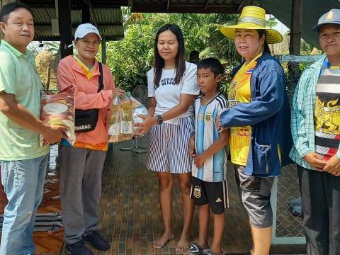 ลงพื้นที่ตรวจเยี่ยมและให้กำลังใจประชาชนผู้ได้รับผลกระทบจากเหตุวาตภัยในพื้นที่