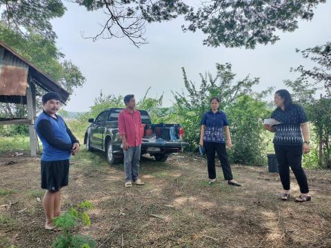 ลงพื้นที่ตรวจสอบการปรับเกรดถนนคลองลาดพริก
