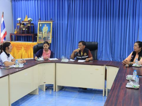 ประชุมการเฝ้าระวังและป้องกันโรคพิษสุนัขบ้าในพื้นที่ตำบลถาวร