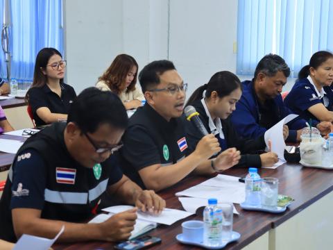 ประชุมประชุมหาแนวทางเฝ้าระวังและป้องกันโรคพิษสุนัขบ้าในพื้นที่ตำบลถาวร