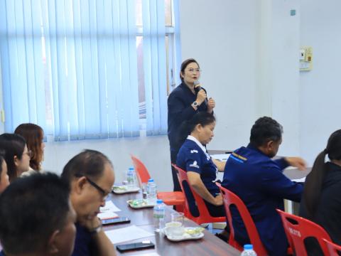 ประชุมประชุมหาแนวทางเฝ้าระวังและป้องกันโรคพิษสุนัขบ้าในพื้นที่ตำบลถาวร