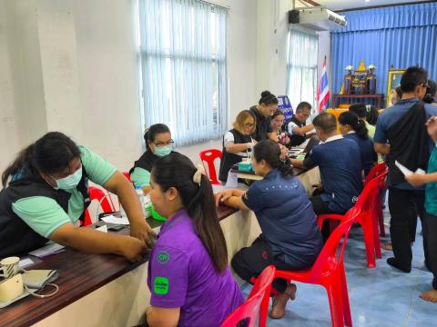 โครงการสถานีเช็คสุขภาพ เทศบาลตำบลถาวร (Health Station)