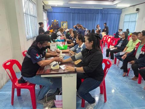 โครงการสถานีเช็คสุขภาพ เทศบาลตำบลถาวร (Health Station)
