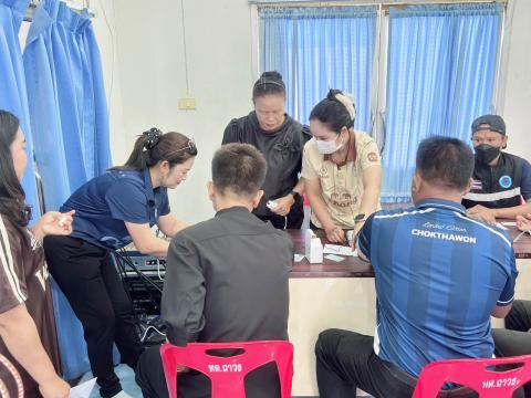 โครงการสถานีเช็คสุขภาพ เทศบาลตำบลถาวร (Health Station)