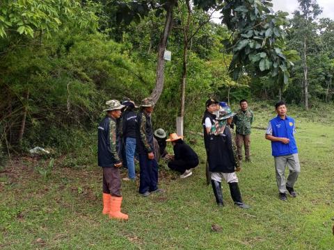 ลงพื้นที่ตรวจสอบแนวเขตป่าชุมชน