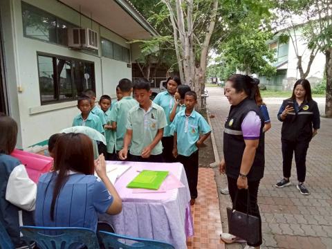 โครงการฝึกอบรมเยาวชน ขับขี่ปลอดภัยเสริมสร้างวินัยจราจร และการป้องกันอุบัติภัยในโรงเรียน ประจำปีงบประมาณ ๒๕๖๙