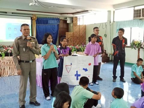 โครงการฝึกอบรมเยาวชน ขับขี่ปลอดภัยเสริมสร้างวินัยจราจร และการป้องกันอุบัติภัยในโรงเรียน ประจำปีงบประมาณ ๒๕๖๙