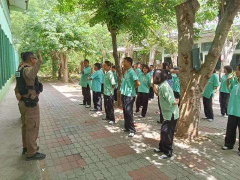 โครงการฝึกอบรมเยาวชน ขับขี่ปลอดภัยเสริมสร้างวินัยจราจร และการป้องกันอุบัติภัยในโรงเรียน ประจำปีงบประมาณ ๒๕๖๙