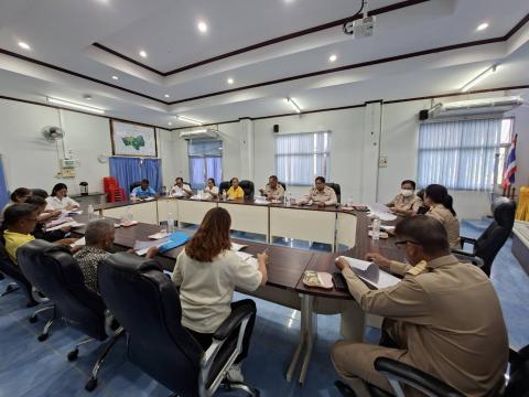 จัดประชุมคณะกรรมการพัฒนาฯ เพื่อให้ความเห็นชอบร่างแผนพัฒนาท้องถิ่น (พ.ศ.2566 - 2570)