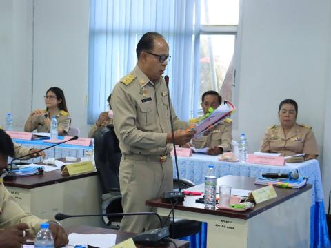 การประชุมสภาเทศบาลตำบลถาวรสมัยสามัญ สมัยที่ ๓
