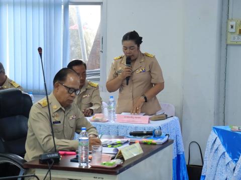 การประชุมสภาเทศบาลตำบลถาวรสมัยสามัญ สมัยที่ ๓