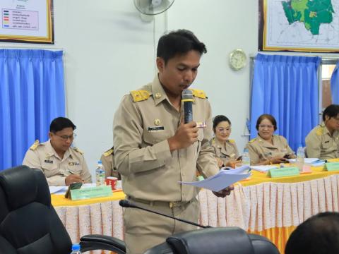 การประชุมสภาเทศบาลตำบลถาวรสมัยสามัญ สมัยที่ ๓