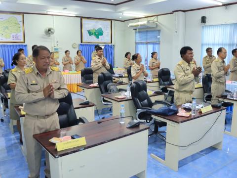 การประชุมสภาเทศบาลตำบลถาวรสมัยสามัญ สมัยที่ ๓