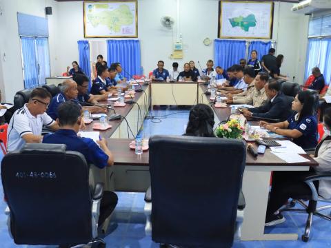 การประชุมโครงการแข่งขันกีฬาเยาวชนและประชาชนต้านภัยยาเสพติด ประจำปี 2569