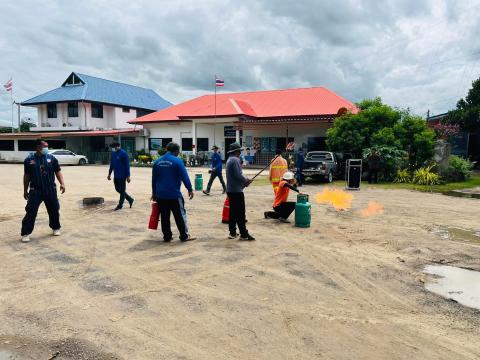 โครงการฝึกอบรมให้ความรู้เบื้องต้นในการป้องกันอัคคีภัย