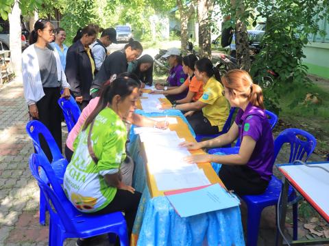 โครงการฝึกอบรมคณะกรรมการประจำหน่วยเลือกตั้ง