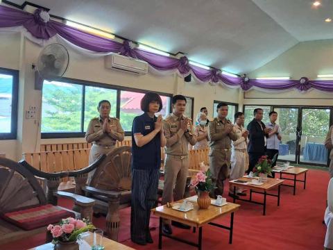 ประชุมโครงการมหาดไทยสีขาว สร้างพื้นที่ปลอดภัย หยุดยั้งยาเสพติด