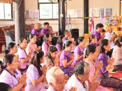 กิจกรรมพิธีเจริญพุทธมนต์ เจริญจิตตภาวนา (ออนไลน์)