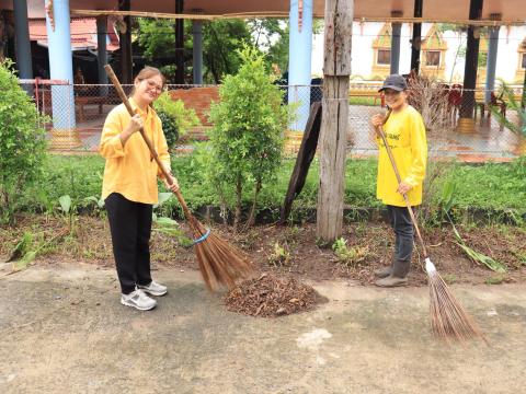โครงการจิตอาสาพัฒนาหมู่บ้าน ประจำปี 2568