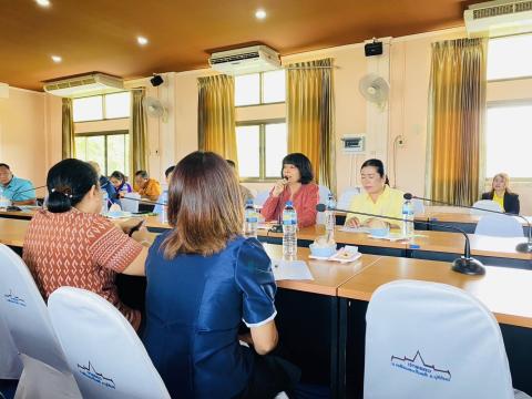 ประชุมหัวหน้าส่วนราชการเฉลิมพระเกียรติ ประจำเดือนกรกฎาคม 2568