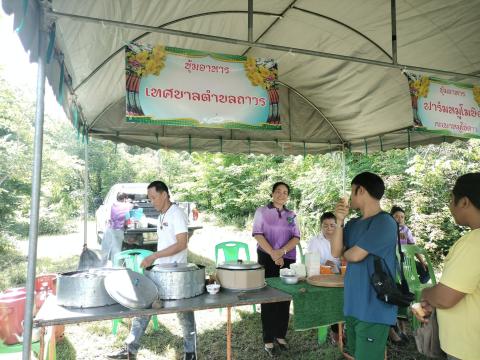 ร่วมเป็นเจ้าภาพโรงทาน #ขนมครก ในงานผ้าป่าสามัคคี