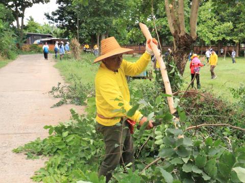 กิจกรรมโครงการจิตอาสาพัฒนาหมู่บ้าน