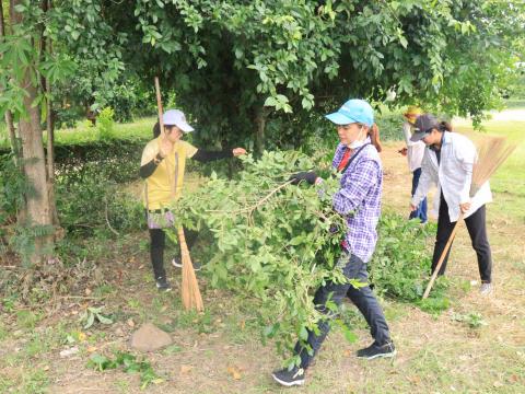 กิจกรรมโครงการจิตอาสาพัฒนาหมู่บ้าน