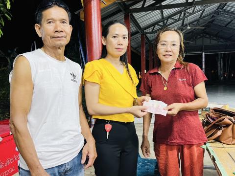 ธารน้ำใจพี่น้องชาวตำบลถาวร